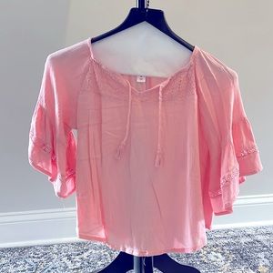 Girl’s Justice Boho Pink Top